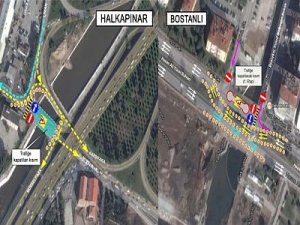 İzmir Bostanlı ve Halkapınarda trafik düzenlemesi yapılacak