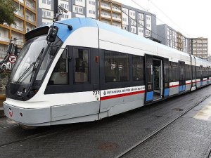 Tramvay hattında elektrik arızası