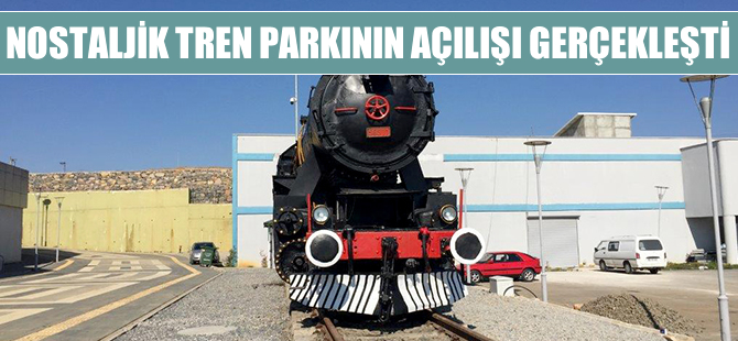 Malatya’da Nostaljik Tren Parkının Açılışı Gerçekleştirildi