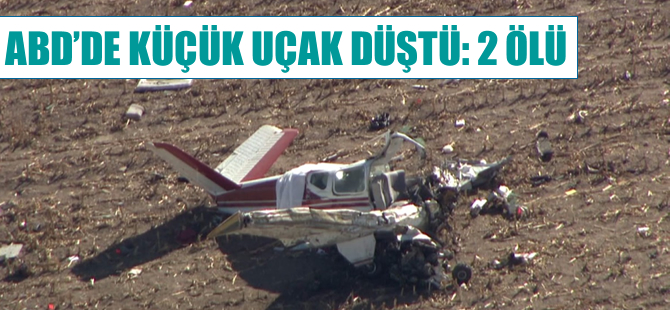 ABD'de küçük uçak düştü