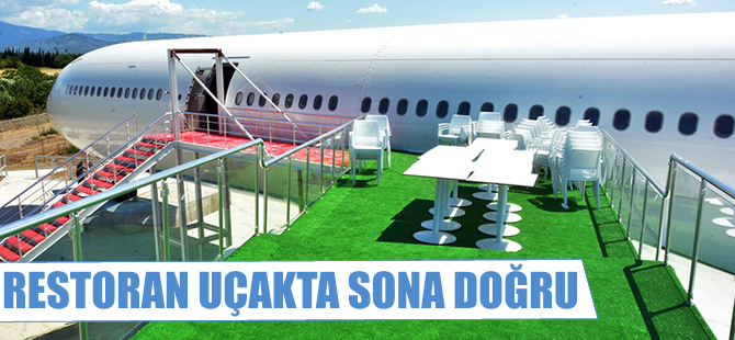 Restoran uçakta sona doğru