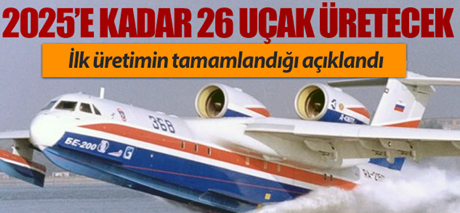 Rusya 2025'e kadar 26 amfibik uçak üretecek