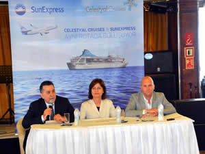 Celestyal Cruises ile SunExpress arasında iş birliği