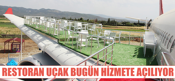 Restoran uçak hizmete açılıyor