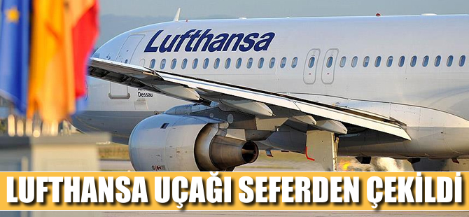 Tuvalete giren temizlik görevlisi seferi iptal ettirdi