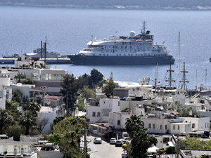 Bodrum ve Marmaris limanlarına 5 ayda 27 kruvaziyer geldi