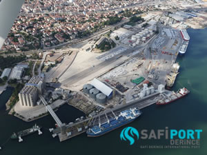 Depreme dayanıklı liman Safiport Derince