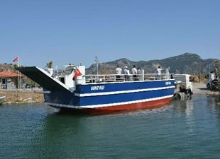 Dalyan Tekne Kooperatifi, Deniz Kızı isimli feribotu suya indirdi