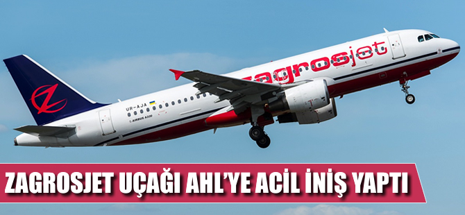 Zagrosjet uçağının havada motoru durdu