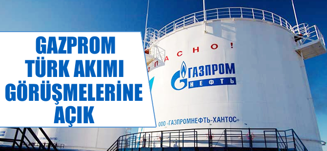 Gazprom'dan 'Türk Akımı' mesajı