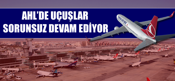 Atatürk Havalimanı'nda uçuş işlemleri sorunsuz bir şekilde devam ediyor