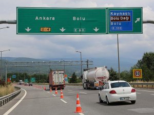 TEM Otoyolu'ndaki üst yapı çalışmaları tamamlandı