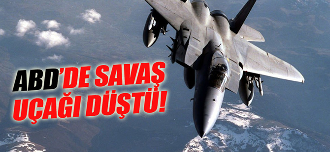 ABD'de savaş uçağı düştü