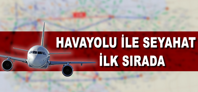 Uçakla seyahat zirvede