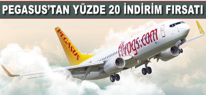 Pegasus'tan indirim kampanyası