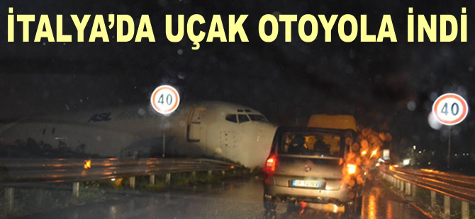 İtalya’da uçak kazası! Felaketin eşiğinden dönüldü