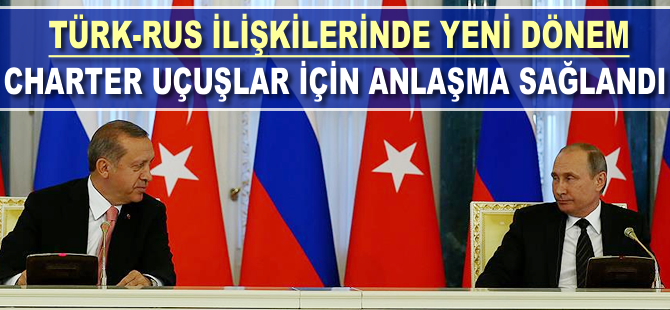 Cumhurbaşkanı Erdoğan'dan charter uçuş ve vize açıklaması