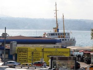 Kabataş İskelesi bugünden itibaren iki yıl boyunca deniz trafiğine kapalı