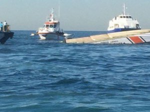 Sahil Güvenlik botu alabora oldu