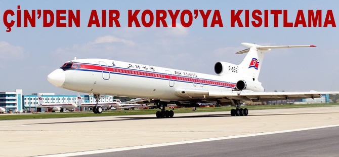 Çin'den Air Koryo'ya kısıtlama