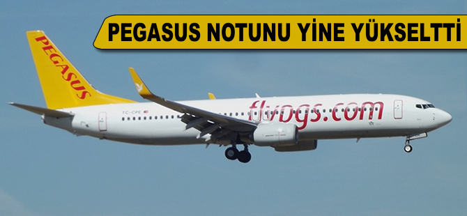 Pegasus notunu yine yükseltti