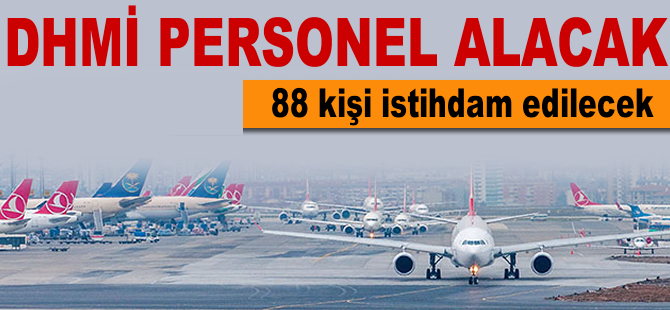 DHMİ personel alacak