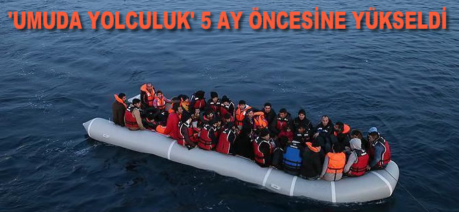 'Umuda yolculuk' 5 ay öncesine yükseldi