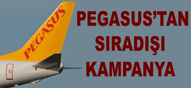 Pegasus'tan sıradışı kampanya
