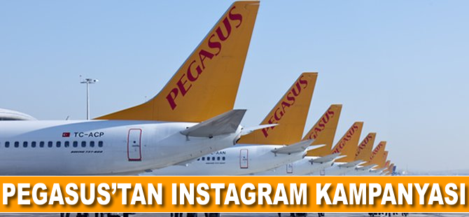 Pegasus'tan Instagram kampanyası