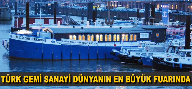Türk Gemi sanayi dünyanın en büyük fuarında