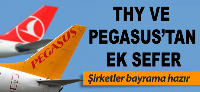 Şirketlerden bayram için ek sefer