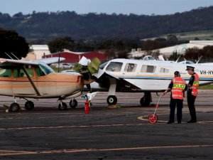 Cessna ve Piper apronda kafa kafaya çarpıştı; 1 pilot öldü
