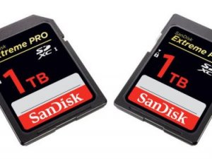 SanDisk'ten 1000GB'lık hafıza kartı!