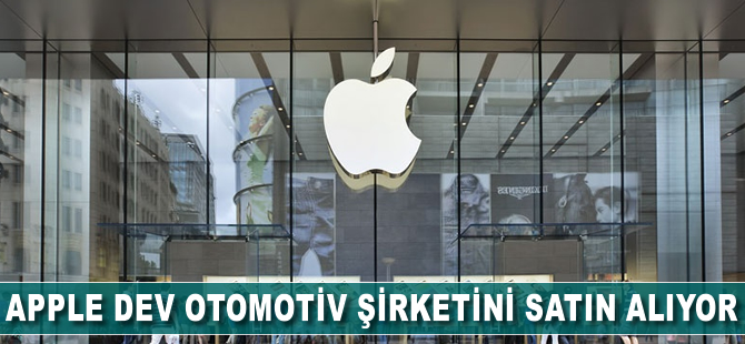 Apple dev otomotiv şirketini satın alıyor