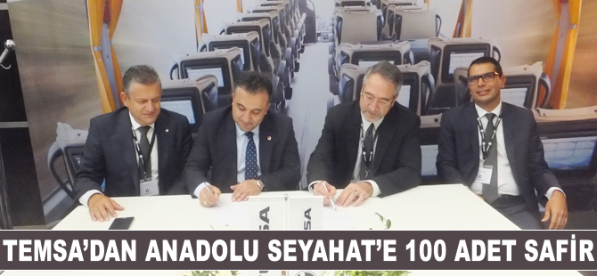 Temsa'dan Anadolu Seyahat'e 100 adet Safir