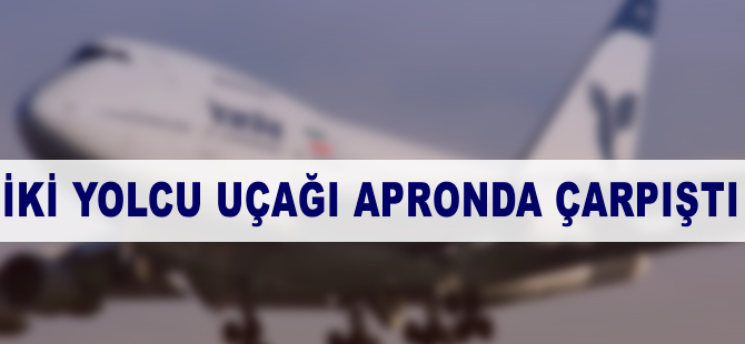 İki yolcu uçağı çarpıştı