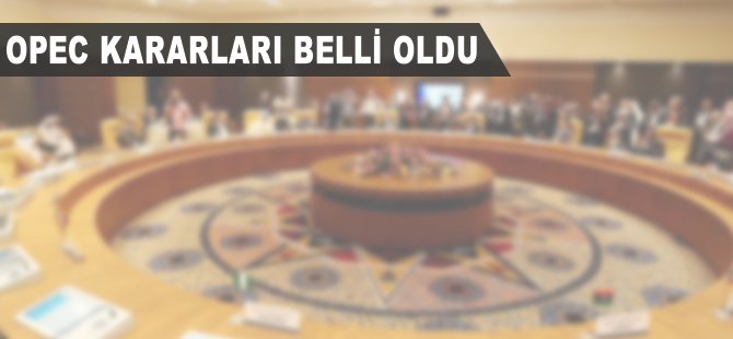 OPEC üyesi ülkeler petrol üretimini belli bir seviyede tutacaklar