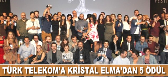 Türk Telekom, Kristal Elma Festivali’nden beş ödülle döndü