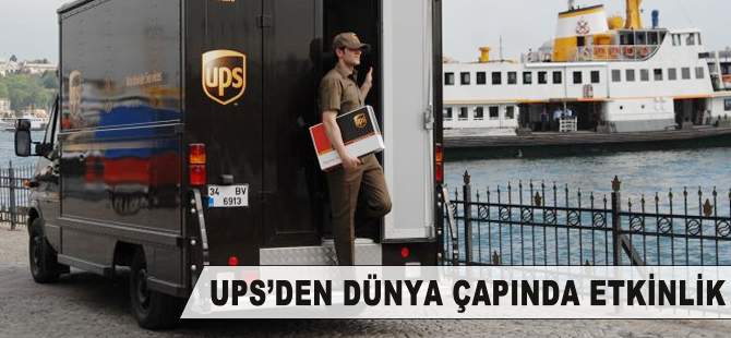 UPS'ten dünya çapında etkinlik