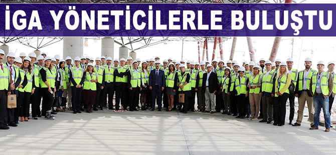İGA havacılık yöneticilerini ağırladı