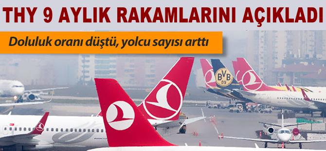 THY 9 aylık trafik verilerini açıkladı