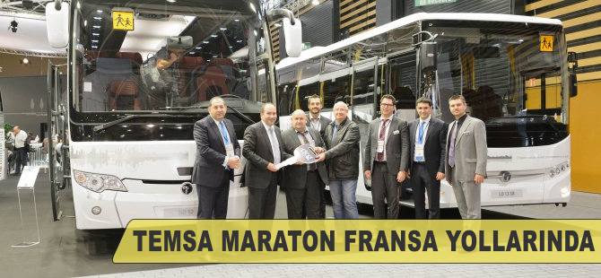 TEMSA Maraton, Fransa yollarına da çıktı