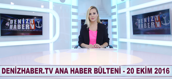 Ana Haber Bülteni DenizHaber.TV'de yayınlandı