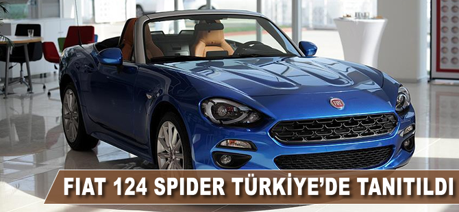 Fiat 124 Spider Türkiye'de tanıtıldı