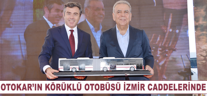Otokar’ın körüklü otobüsü İzmir caddelerinde