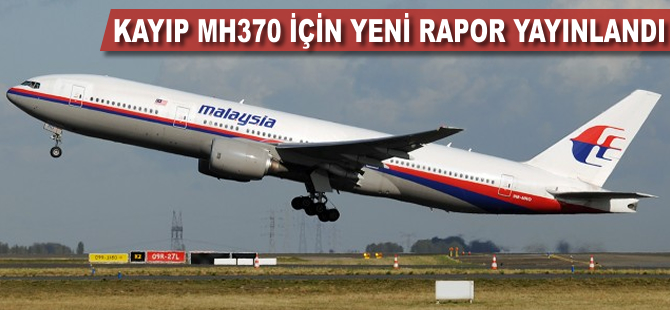 MH370 için yeni rapor yayınlandı