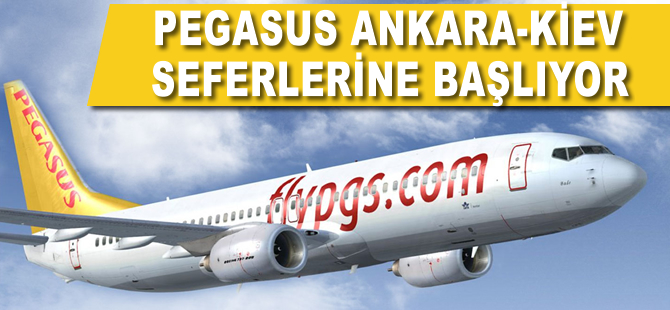 Pegasus Ankara-Kiev seferlerine başlıyor