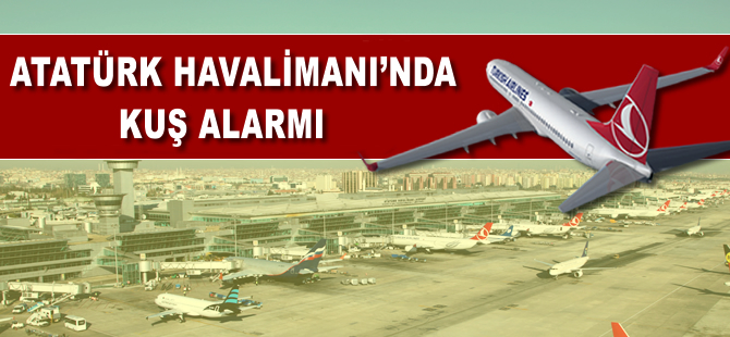 Atatürk Havalimanı'nda kuş alarmı
