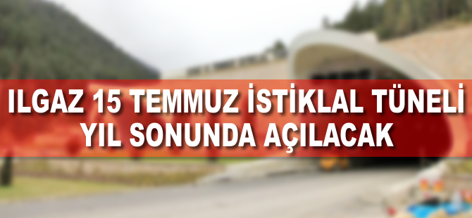 'Ilgaz'ı dize getiren tünel'