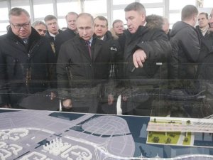 Türk firmasının dev projesini Putin açtı